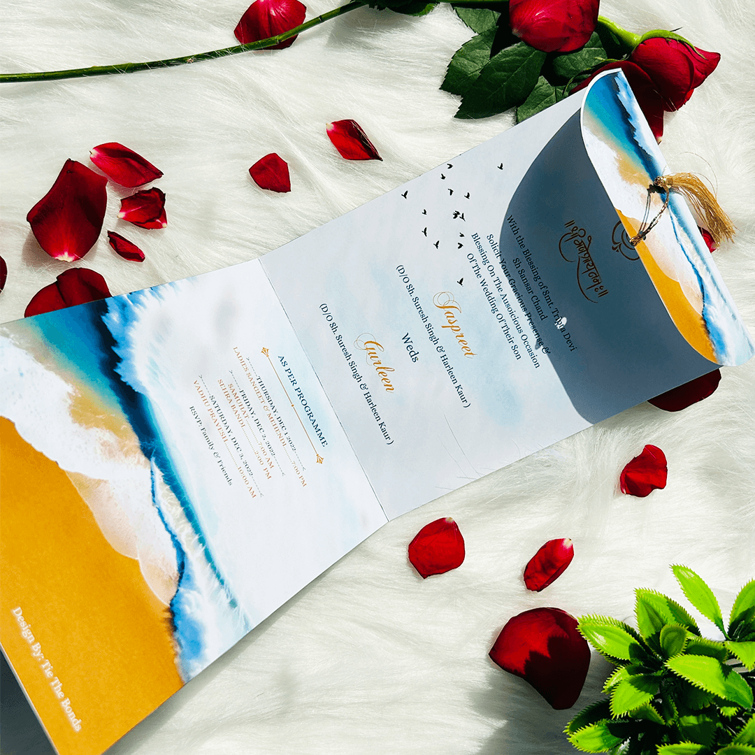 Sea Side Print Invite | TTB004 - Image 3