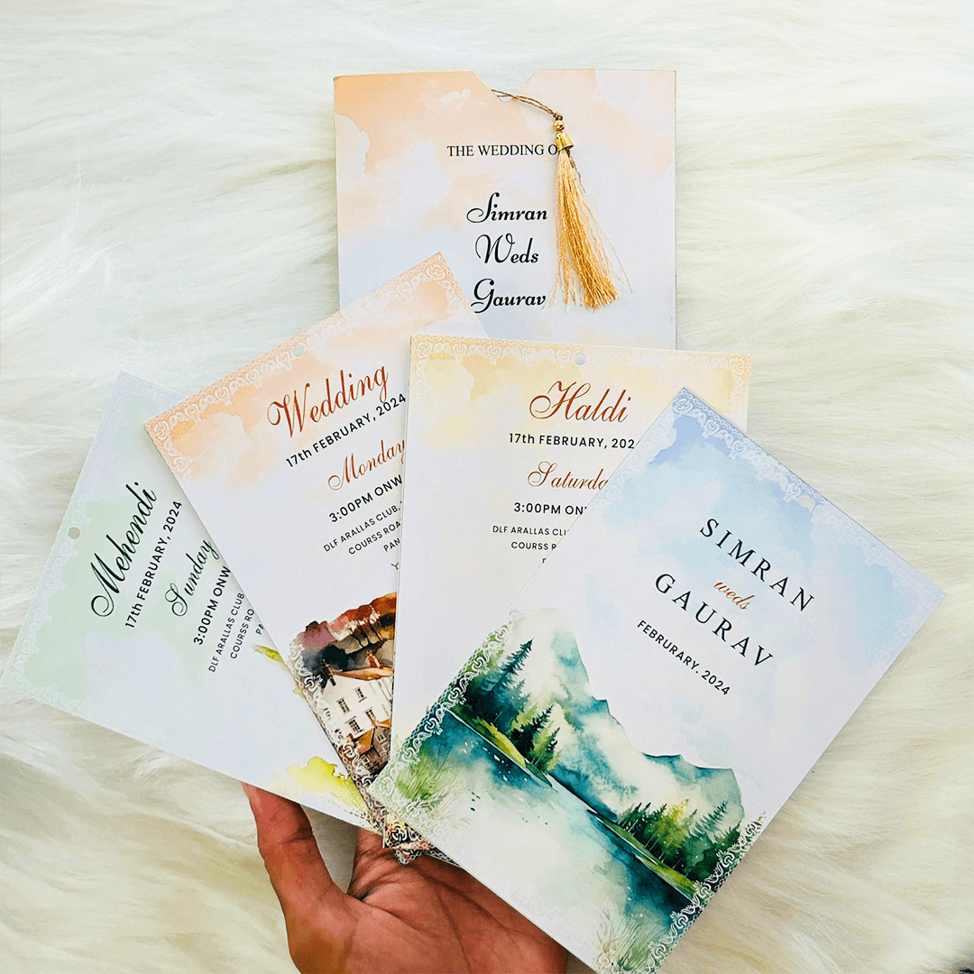 Nature Scene Print Invite | TTB001 - Image 2