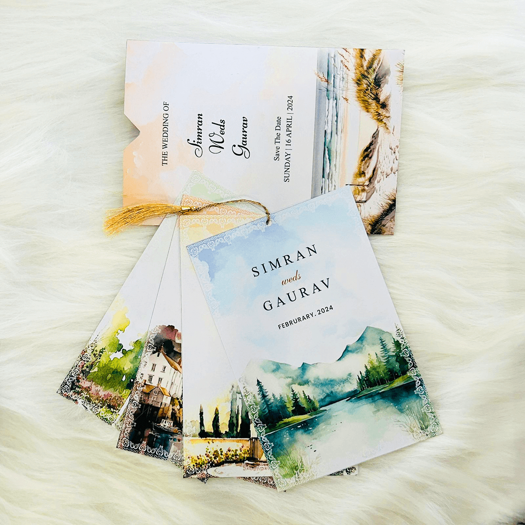 Nature Scene Print Invite | TTB001