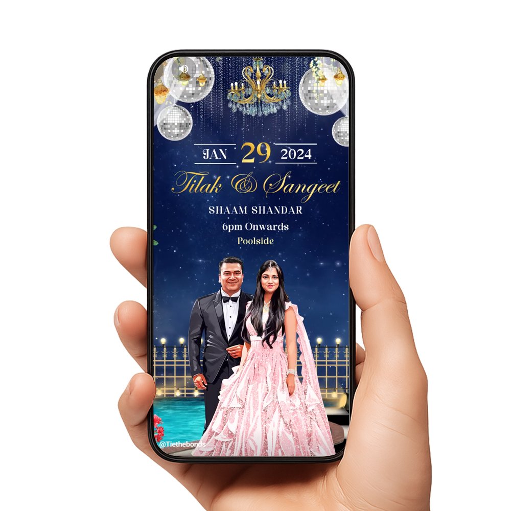 TTB 005 | wedding Invitation | North | 7 Slides invitation