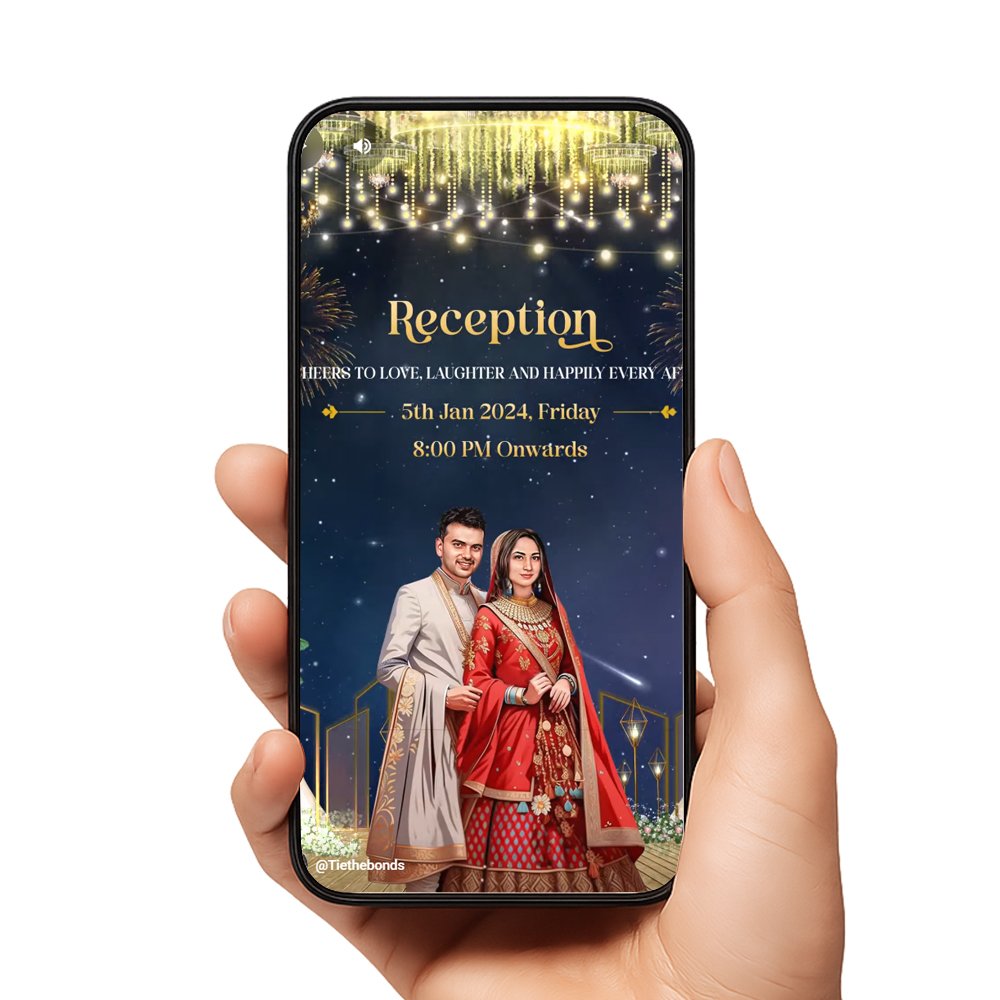 TTB 007 | wedding Invitation | North | 6 Slides invitation