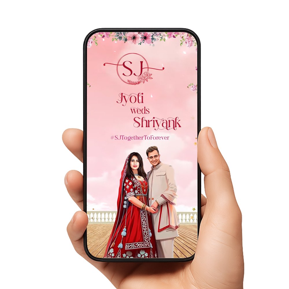 TTB 008 wedding Invitation North 8 Slides invitation