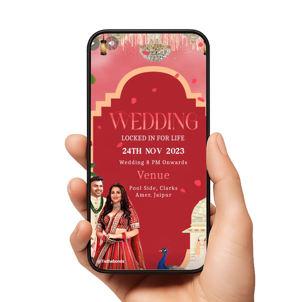 TTB 013 wedding Invitation North 6 Slides invitation