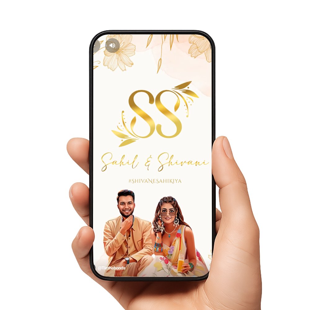 TTB 018 wedding Invitation North 6 Slides invitation