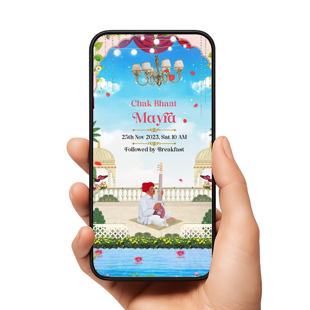 TTB 023 wedding Invitation North 8 Slides invitation