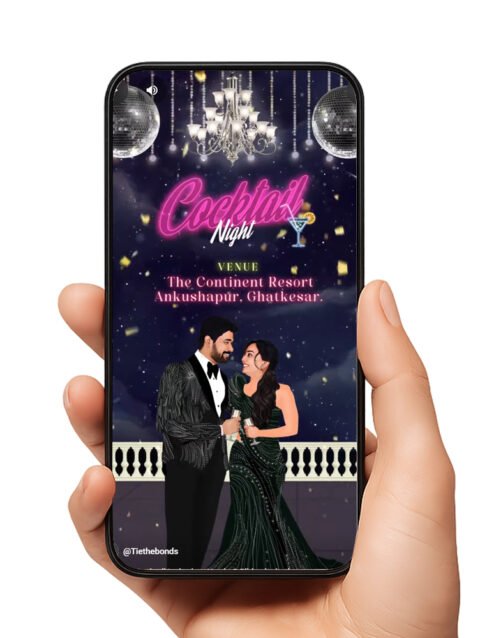 TTB 024 Cocktail Invitation North 2 Slides invitation