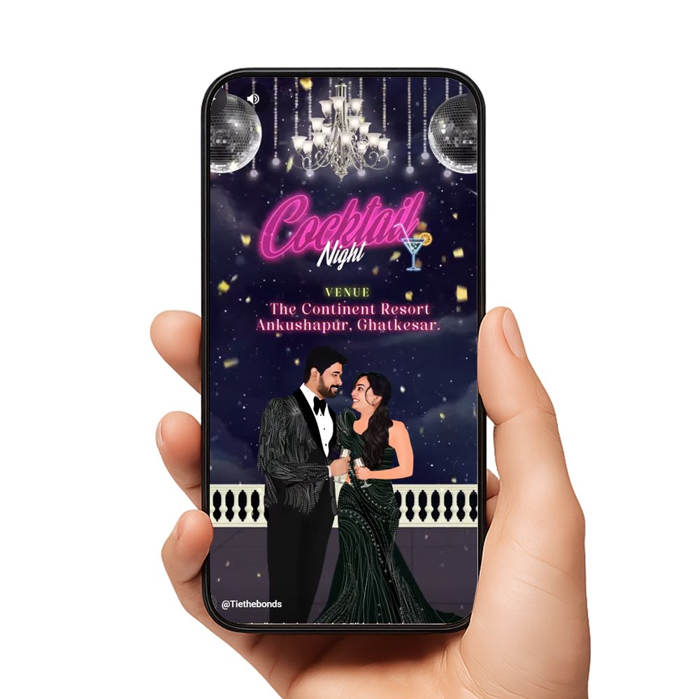 TTB 024 Cocktail Invitation North 2 Slides invitation