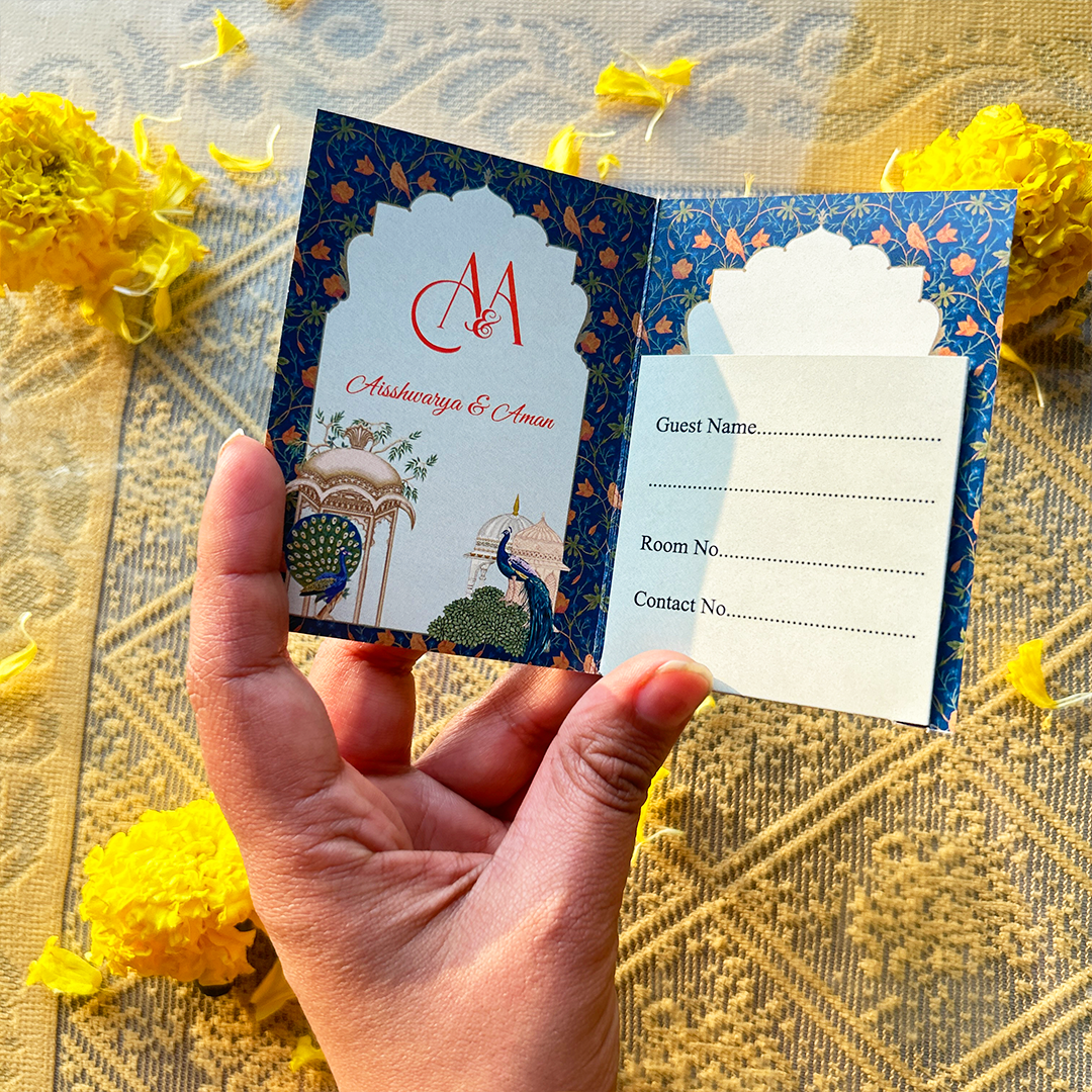 2 Fold itinerary Cards - Image 3