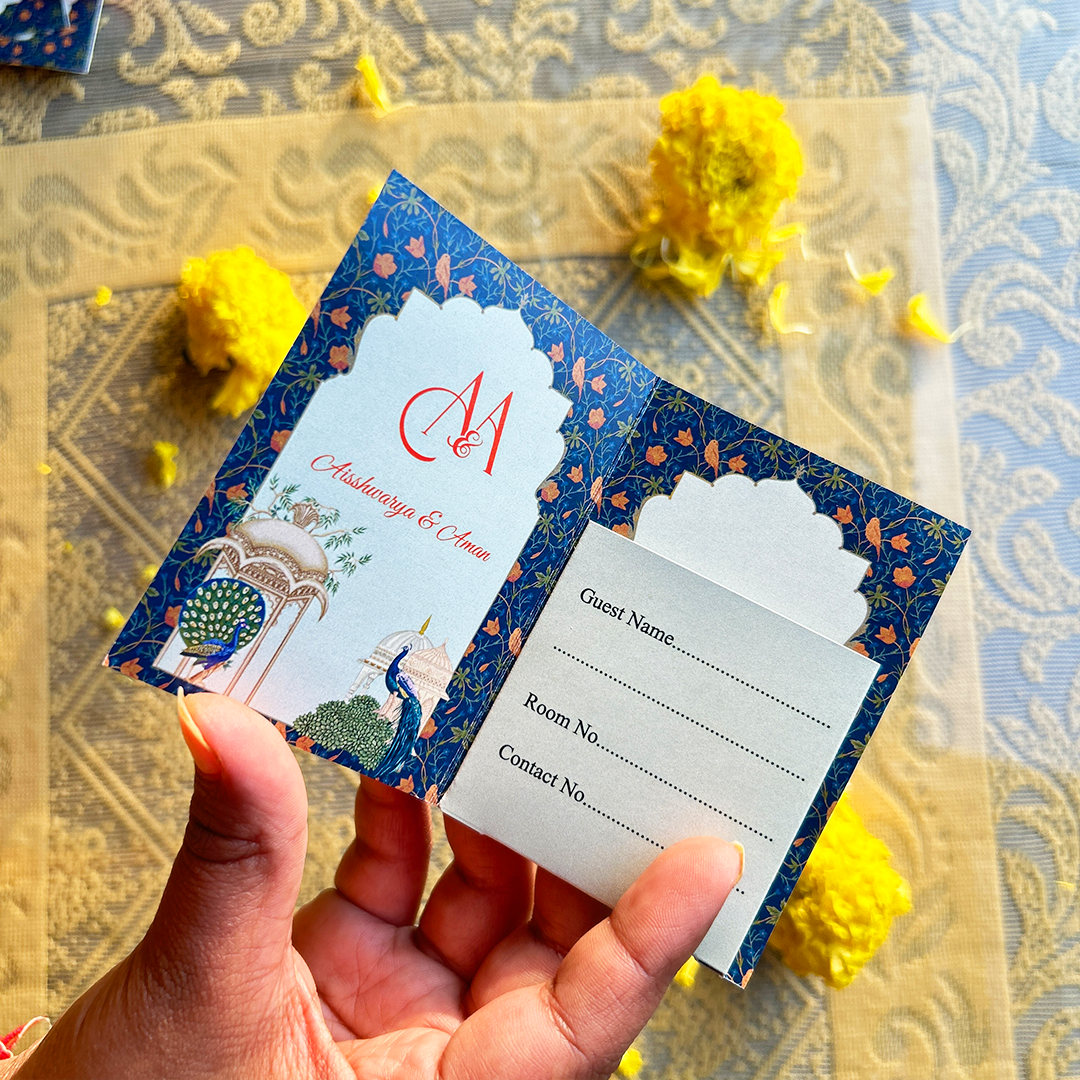 2 Fold itinerary Cards - Image 5