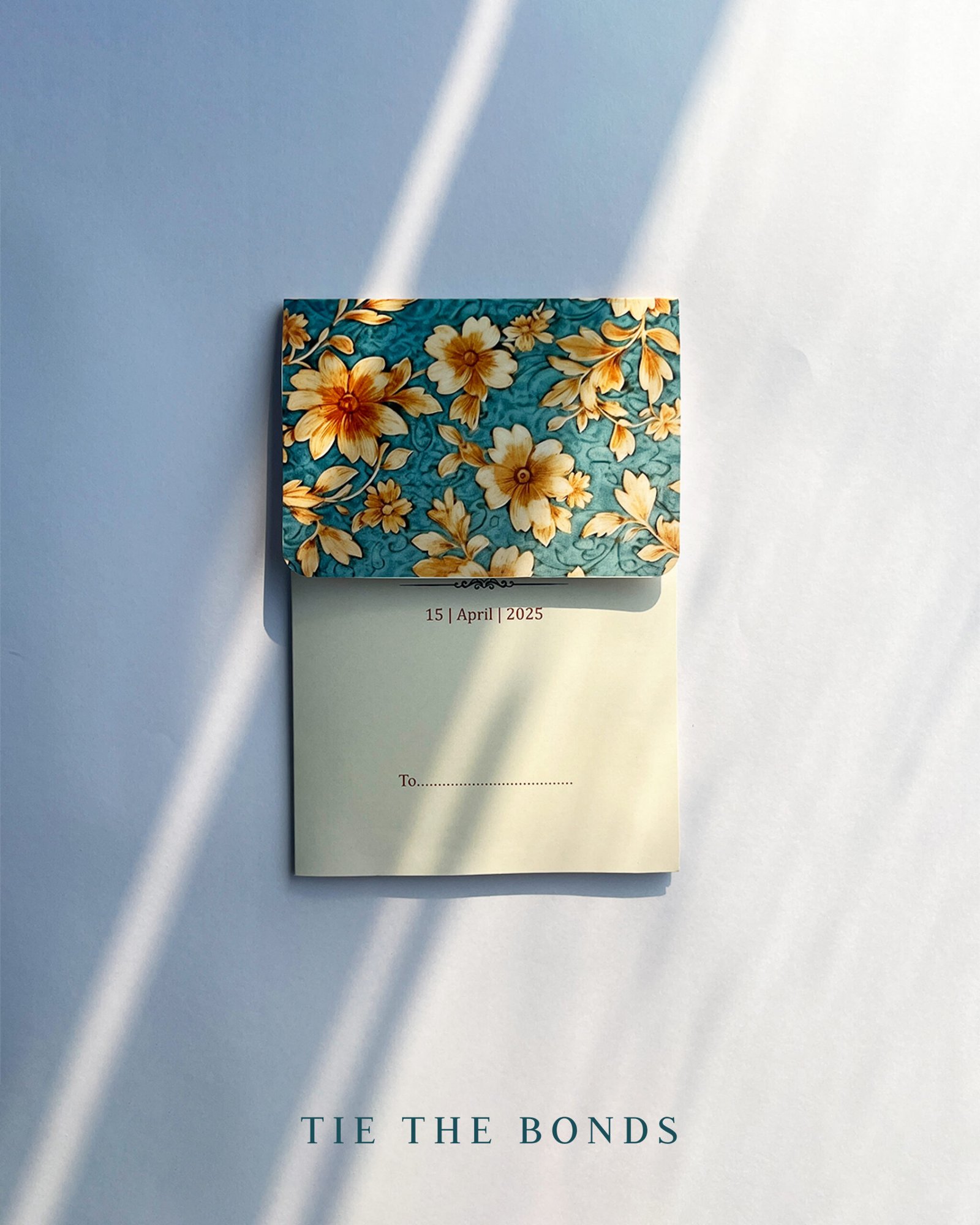 Teal Bloom | TTB_0038 | ₹70/- - Image 5