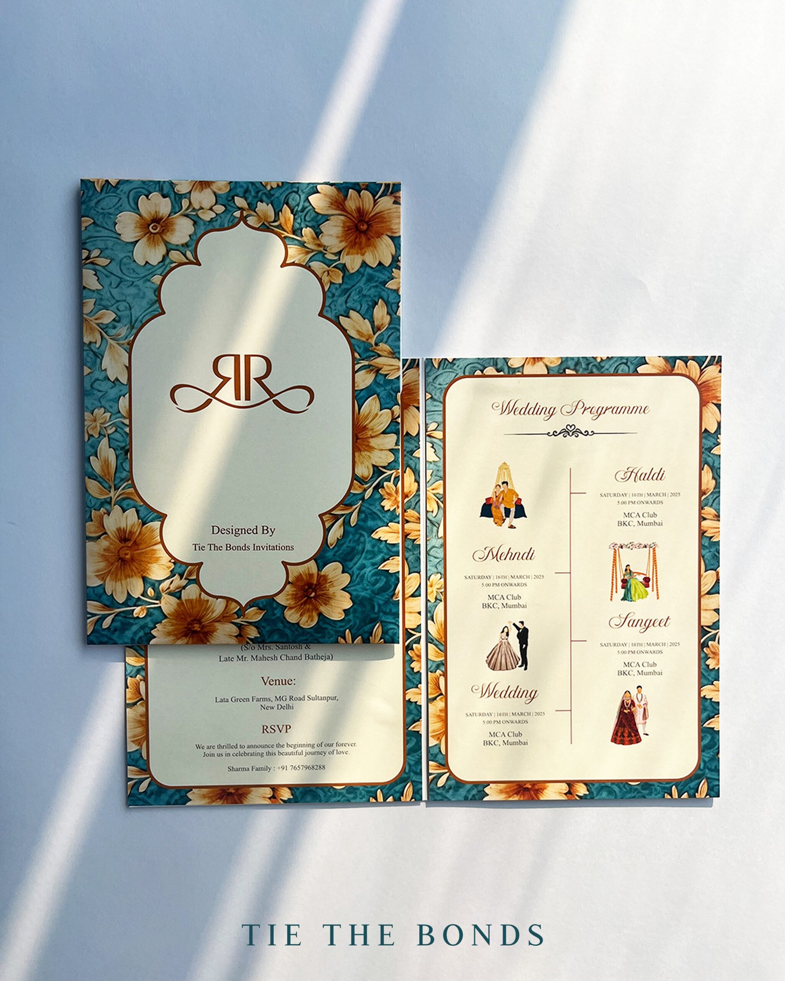 Teal Bloom | TTB_0038 | ₹70/-