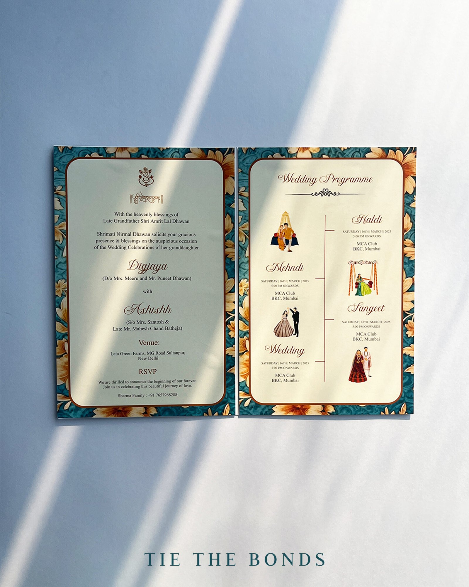 Teal Bloom | TTB_0038 | ₹70/- - Image 3