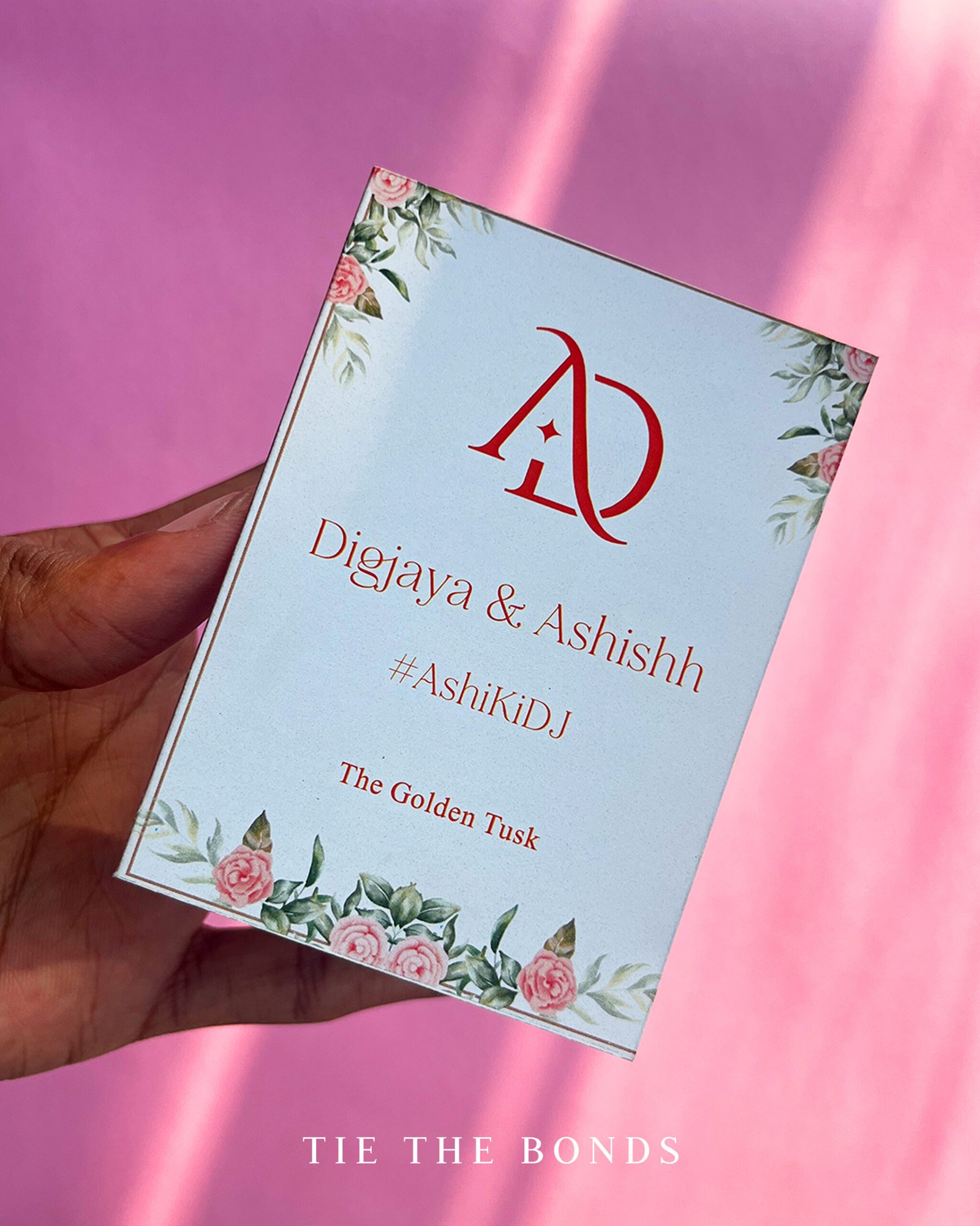 3 Fold itinerary Cards - Image 3