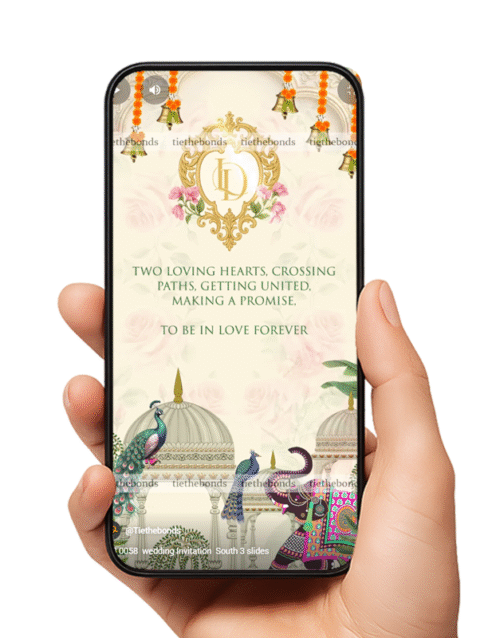 TTB 0058  wedding Invitation  South 3 slides